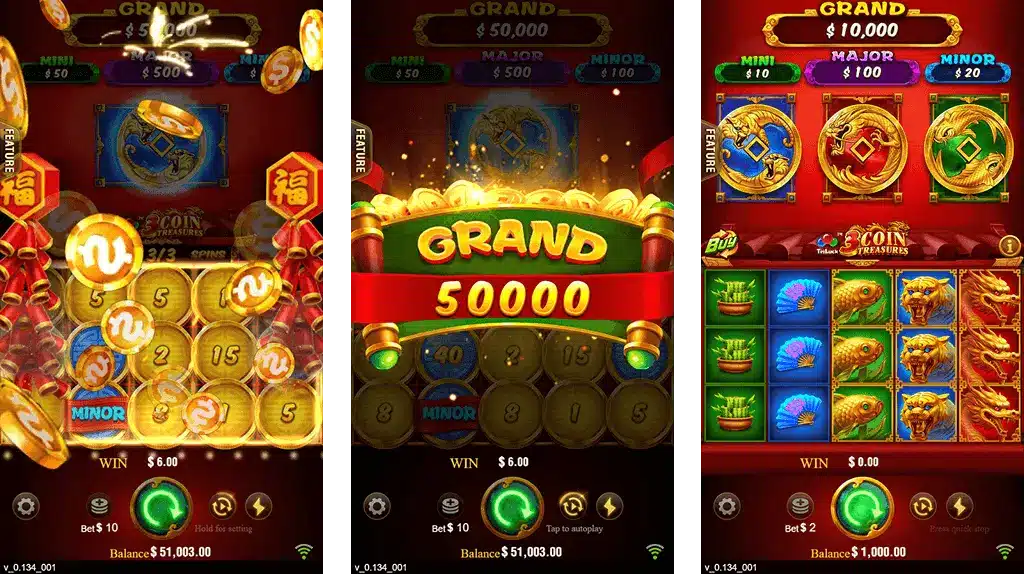 3 Coins 100Club Bonus